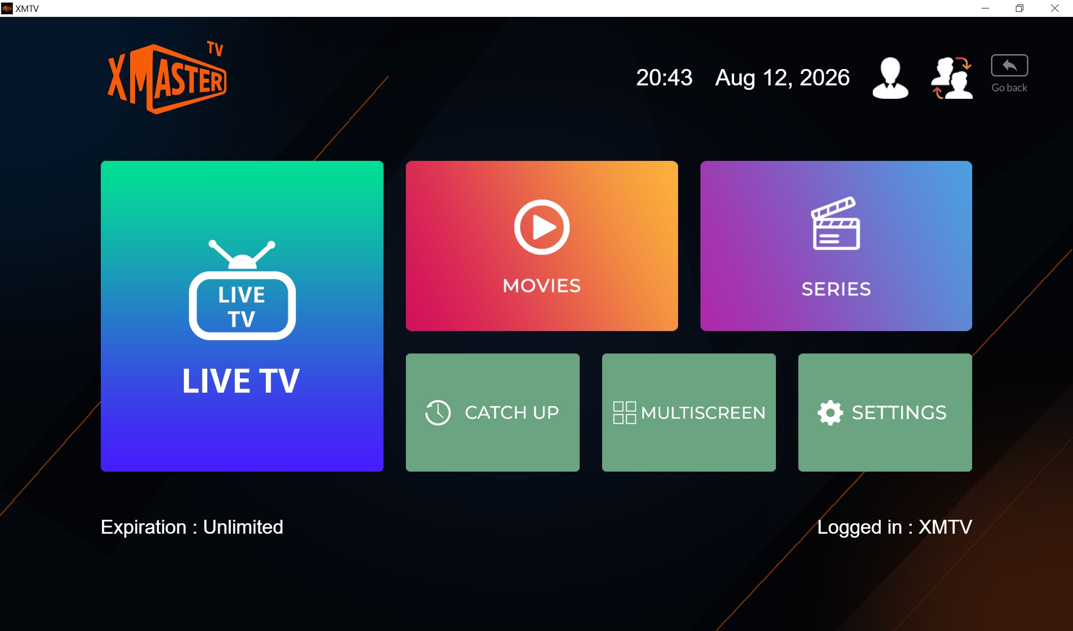 XMTV Windows